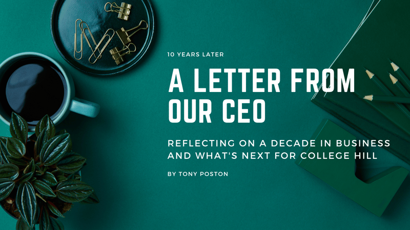 A Letter From Our CEO