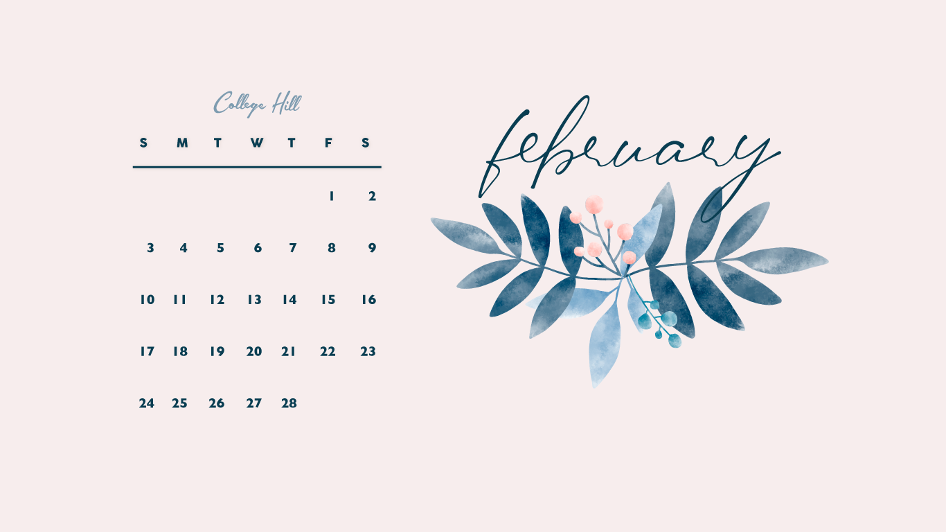 Free Downloadable Tech Backgrounds for February 2022  The Everygirl