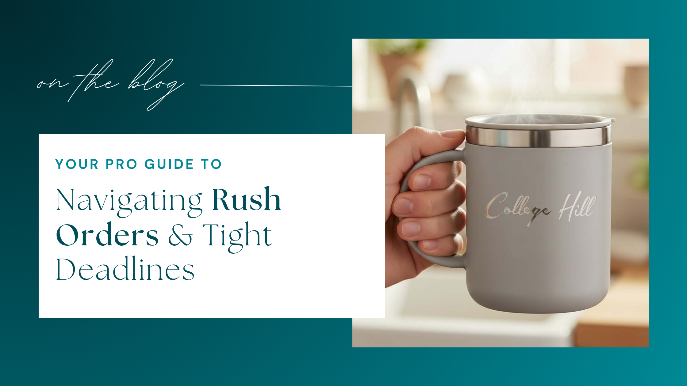 Your Pro Guide to Navigating Rush Orders and Tight Deadlines