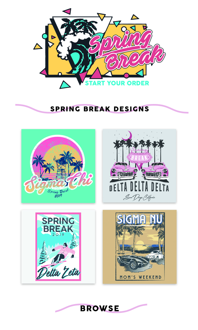 SPRING BREAK!