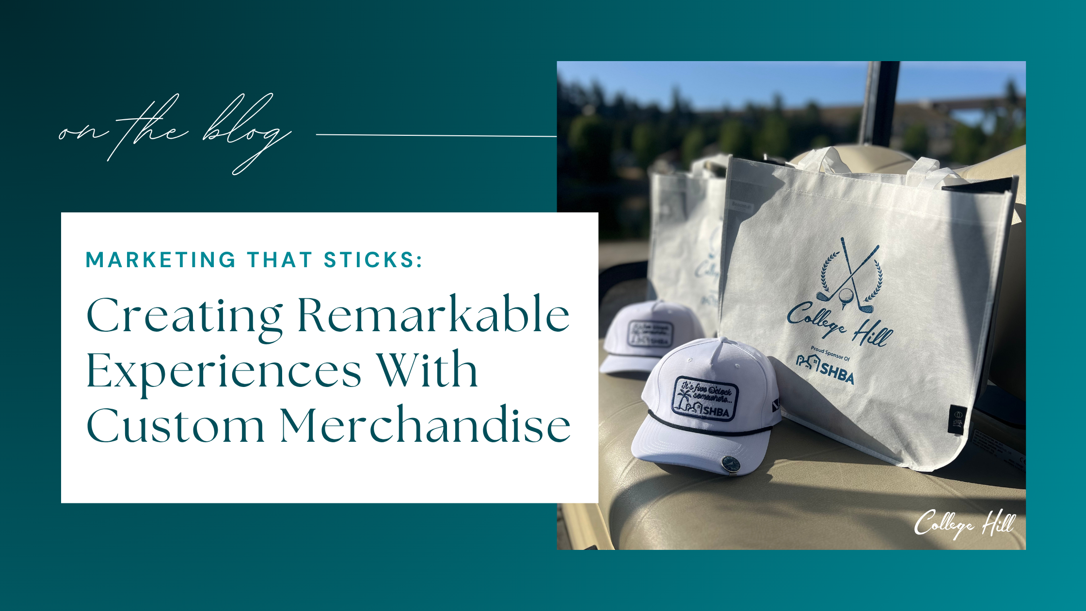 How Custom Merchandise Creates Remarkable Experiences