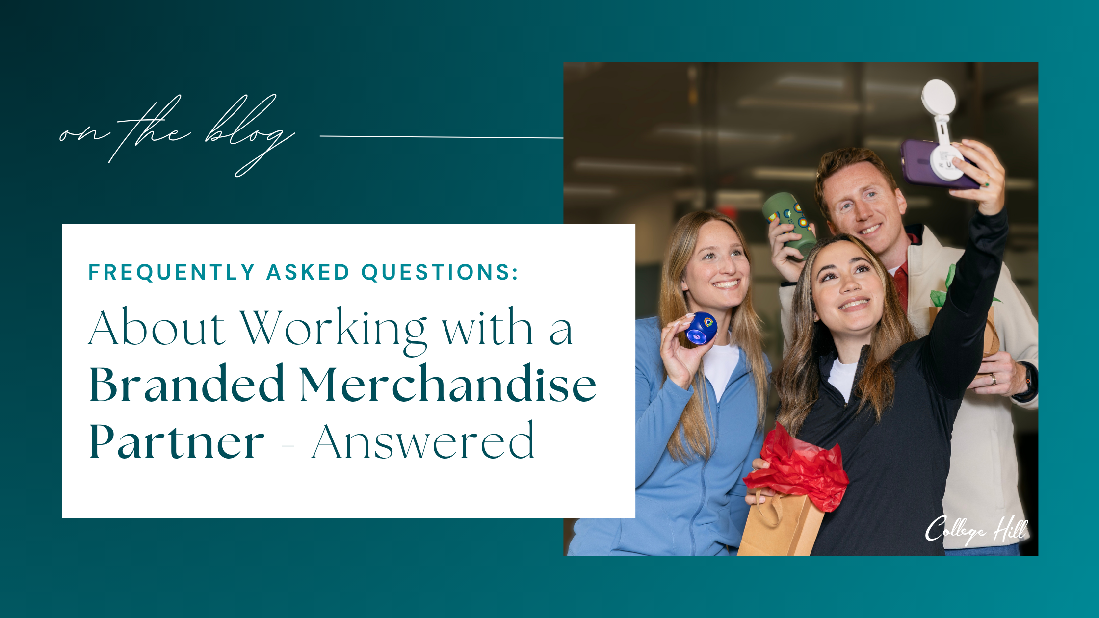 10 FAQs About Working with a Branded Merchandise Partner - Answered