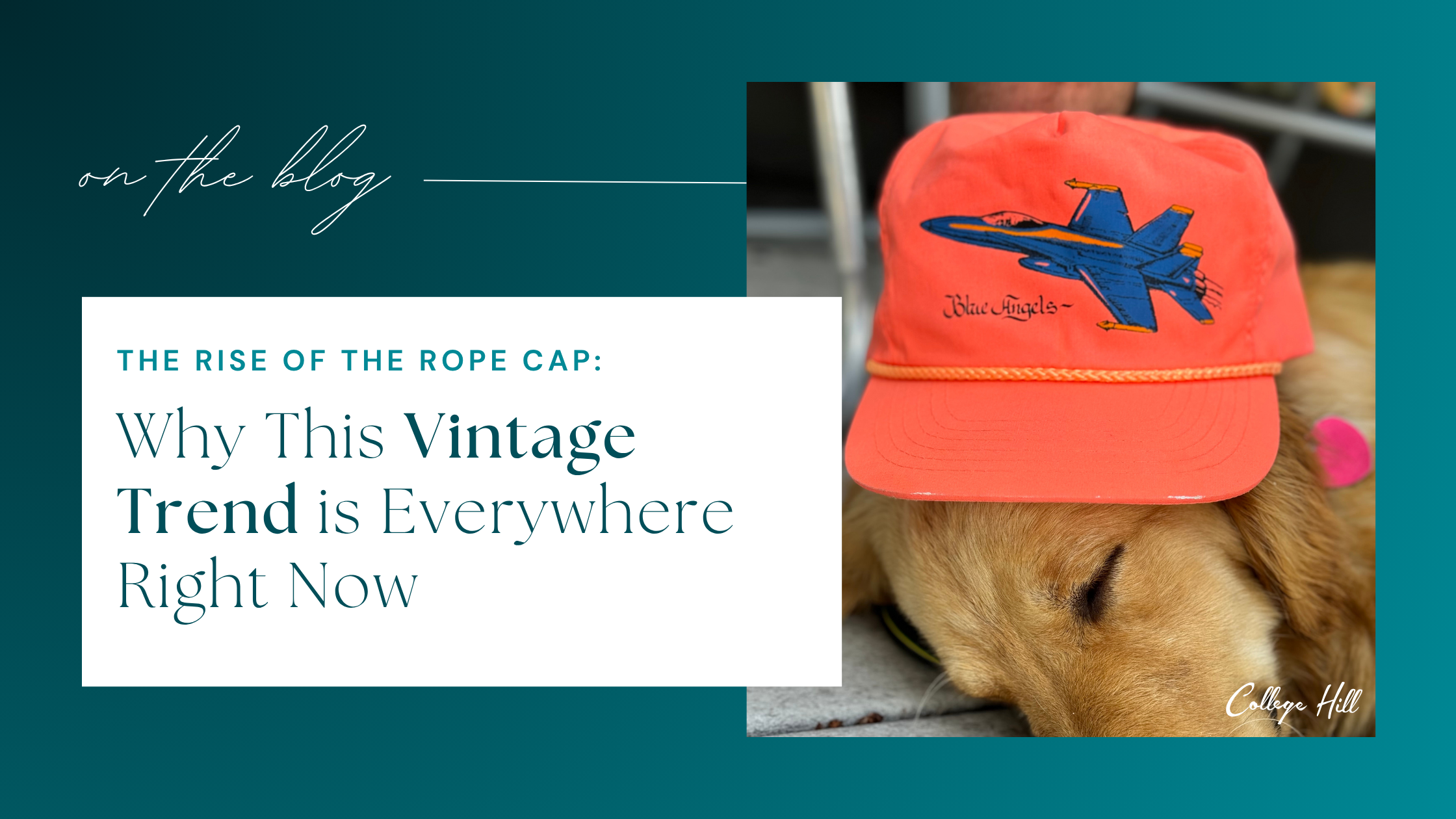 The Rise of the Rope Cap: Why This Vintage Trend is Everywhere